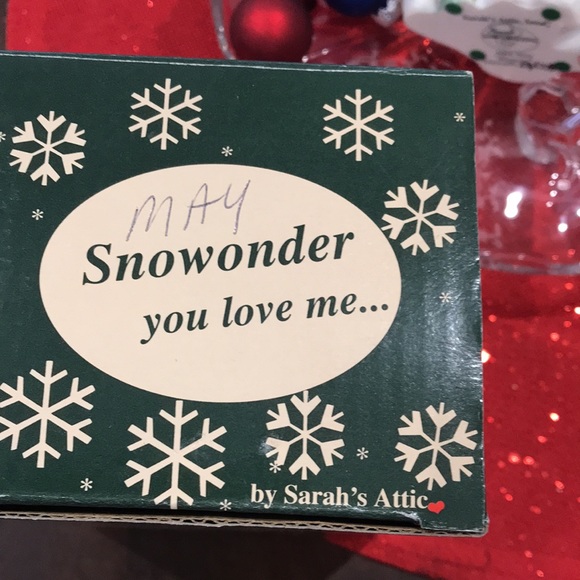 1998 May Snowonders Snowman Figurine by Sarah’s Attic - Picture 9 of 11